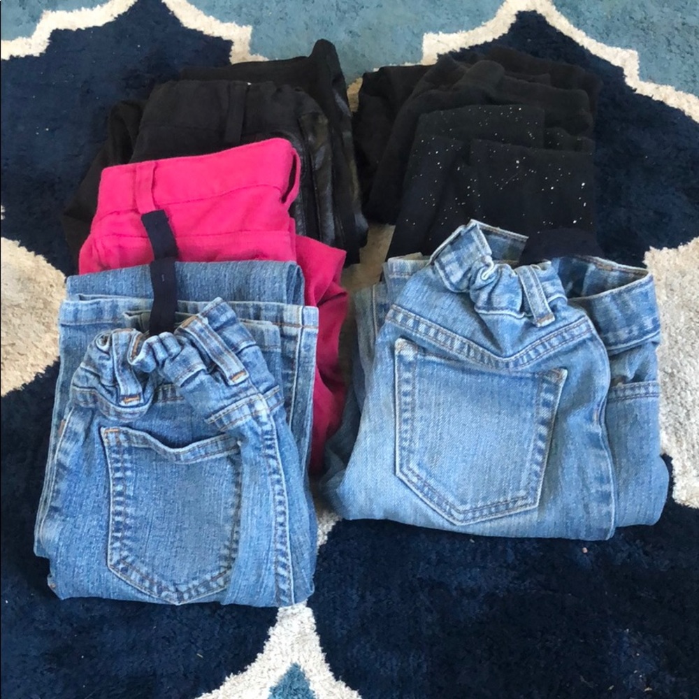Lot of girls pants